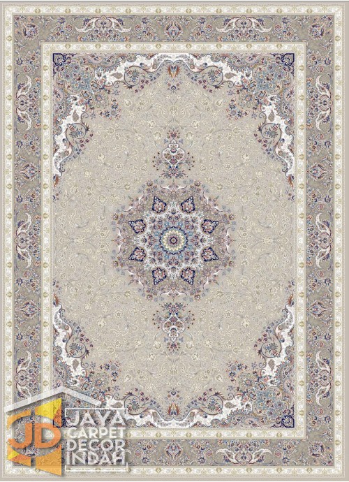 Karpet Permadani Solomon 1200 Reeds POONEH BEIGE 3661  ukuran 150 x 225, 200 x 300, 250x350,300 x 400 cm 